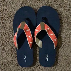 J crew flip flops